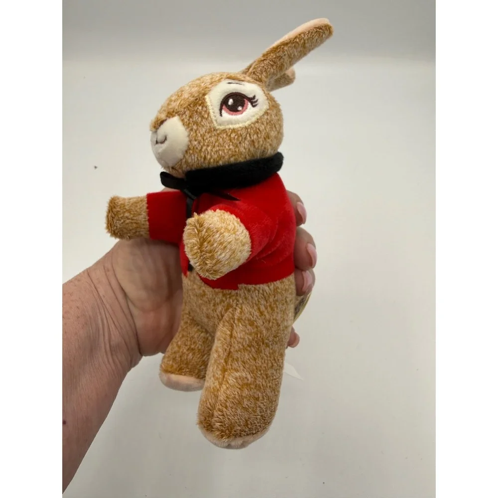 Peter Rabbit 2 Movie Plush Dan Dee Collectors Choice Brown Bunny Red Jacket 2020